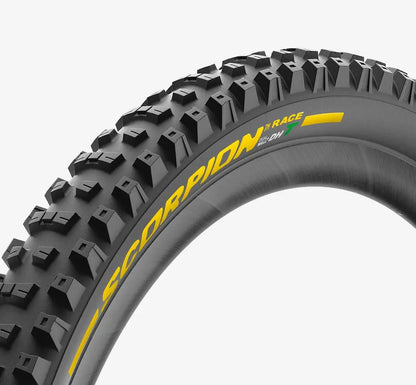 Neumático PIRELLI SCORPION RACE DH T 27.5x2.5 Tubeless Ready Flexible Negro/Amarillo 3907400
