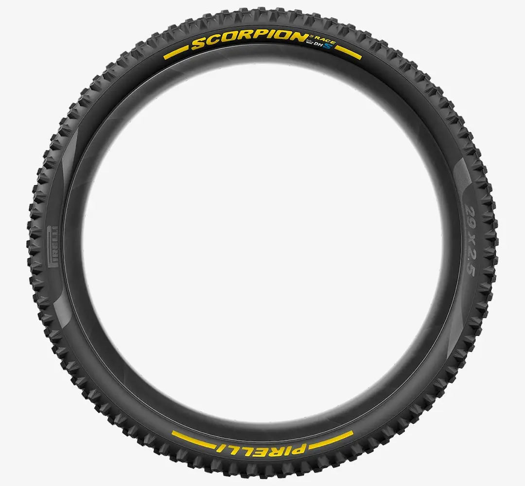 Neumático PIRELLI SCORPION RACE DH S 29x2.5 Tubeless Ready Blando Negro/Amarillo 3907600