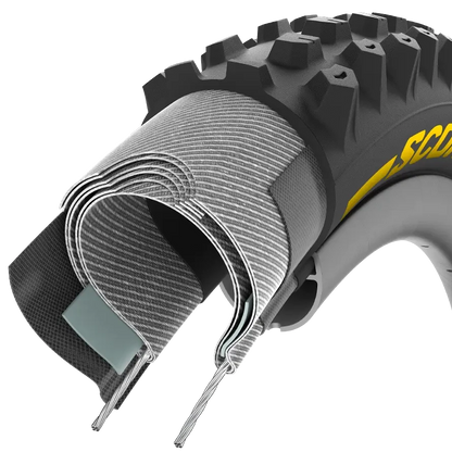 Neumático PIRELLI SCORPION RACE DH S 29x2.5 Tubeless Ready Flexible Negro/Amarillo 3907600