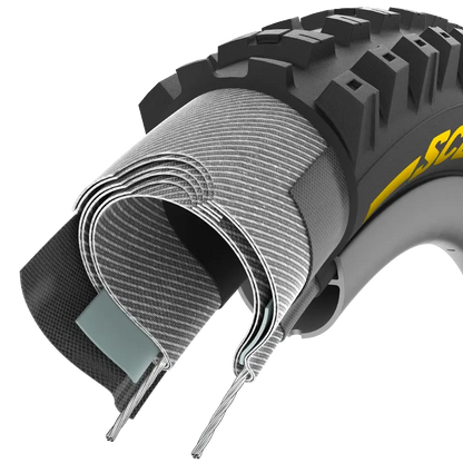 Neumático PIRELLI SCORPION RACE DH T 29x2.5 Tubeless Ready Flexible Negro/Amarillo 3907700