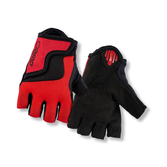 Guantes Cortos GIRO BRAVO Junior Rojos