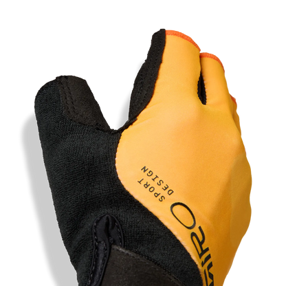 Guantes cortos GIRO JAG' ETTE para mujer amarillos