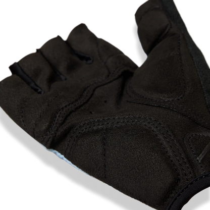 Guantes cortos GIRO JAG' ETTE para mujer azul claro