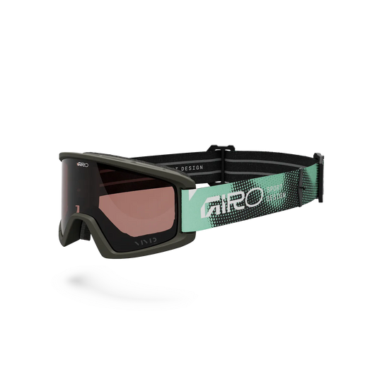 Máscara GIRO TAZZ Verde Pantalla VIVID