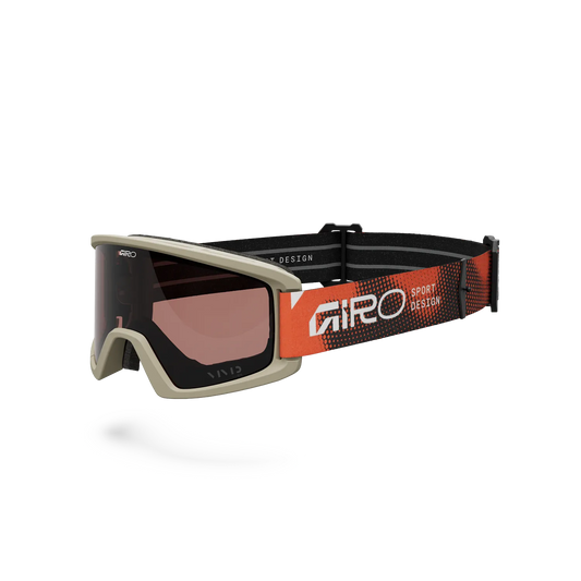 Máscara GIRO TAZZ Naranja pantalla VIVID