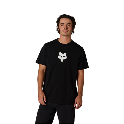 T-Shirt FOX HEAD 195 ORIGINAL Mangas Cortas Negro/Blanco