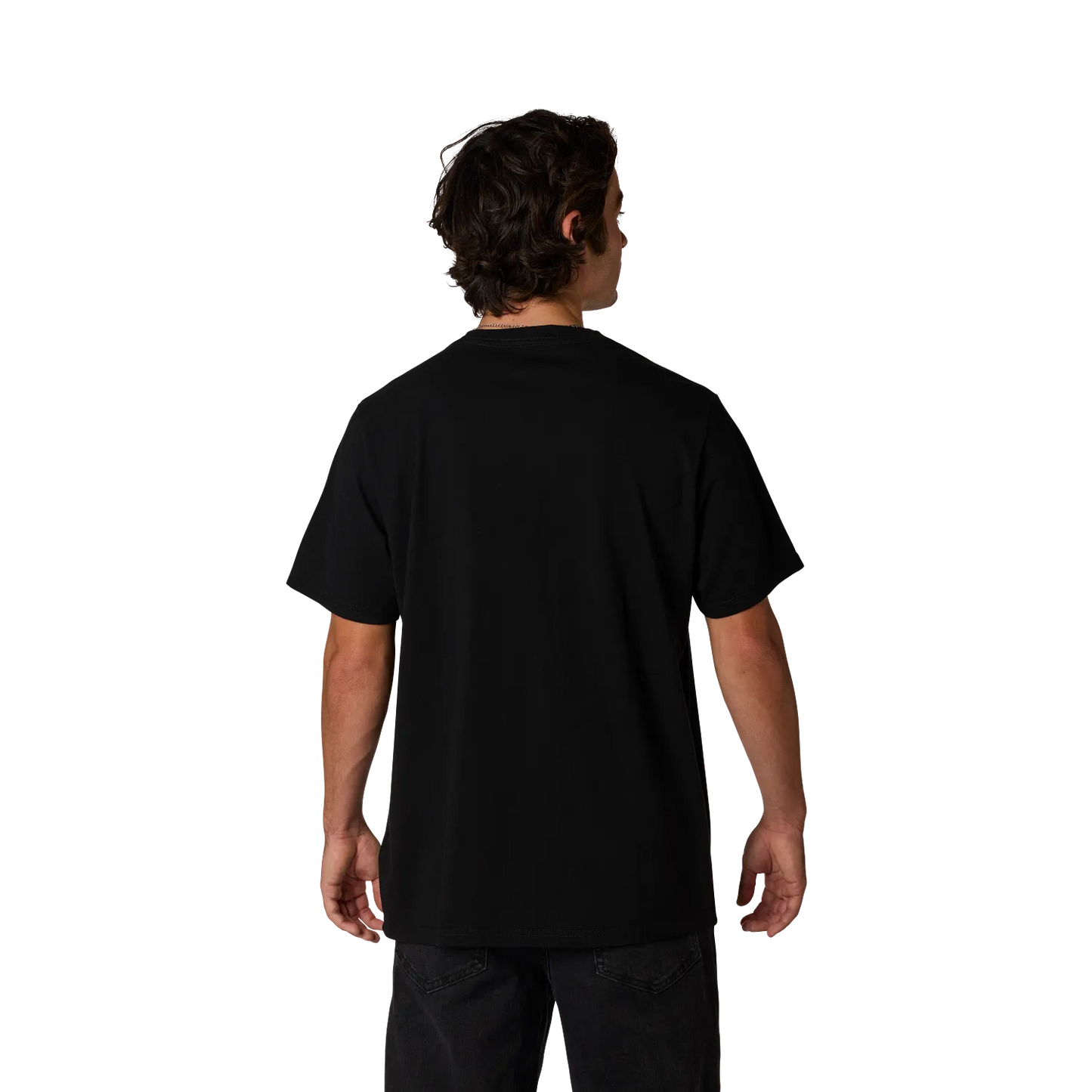 FOX HEAD 195 ORIGINAL Camiseta Manga Corta Negro/Blanco
