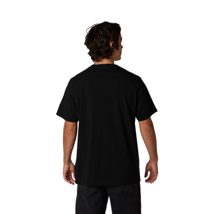 T-Shirt FOX HEAD 195 ORIGINAL Mangas Cortas Negro/Blanco