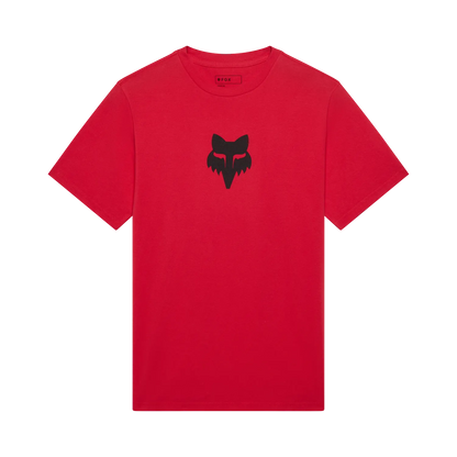 Camiseta FOX HEAD 195 ORIGINAL Mangas Cortas Rojo Llama