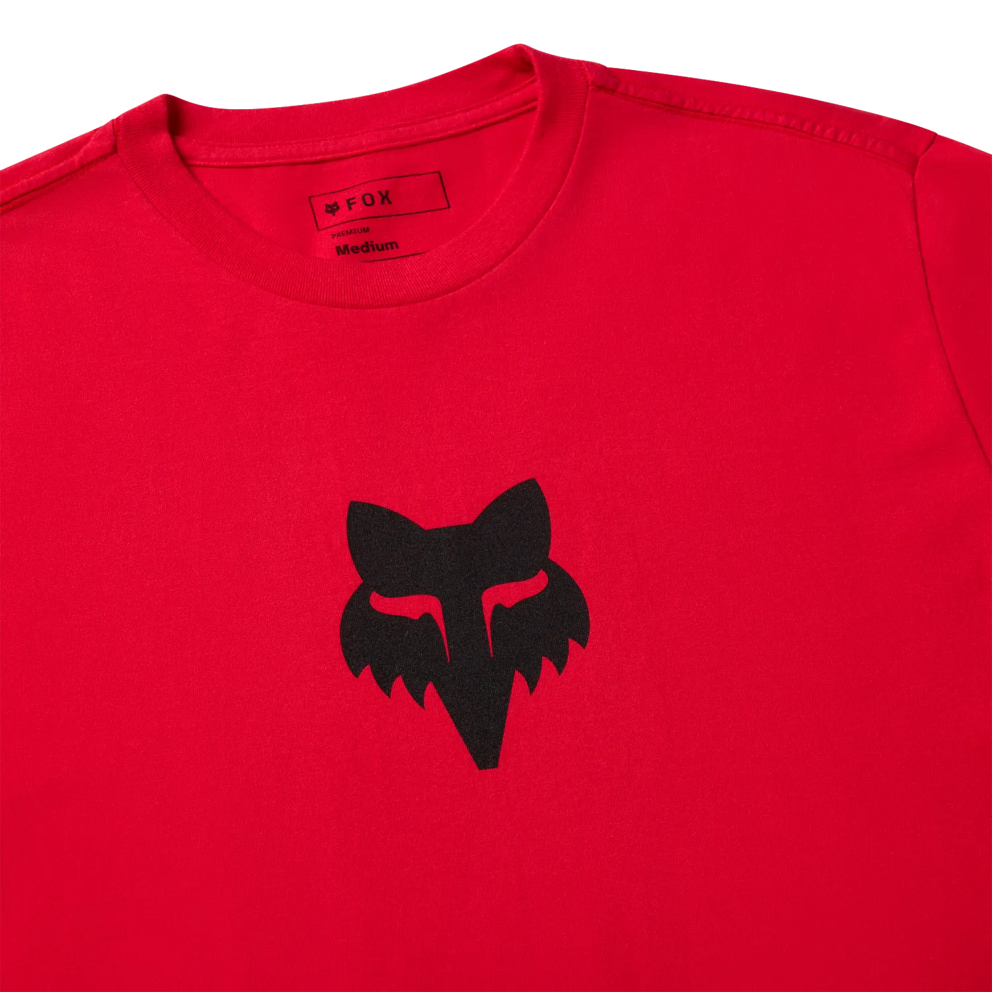 FOX HEAD 195 ORIGINAL Camiseta Manga Corta Rojo Llama