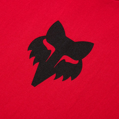 Camiseta FOX HEAD 195 ORIGINAL Mangas Cortas Rojo Llama