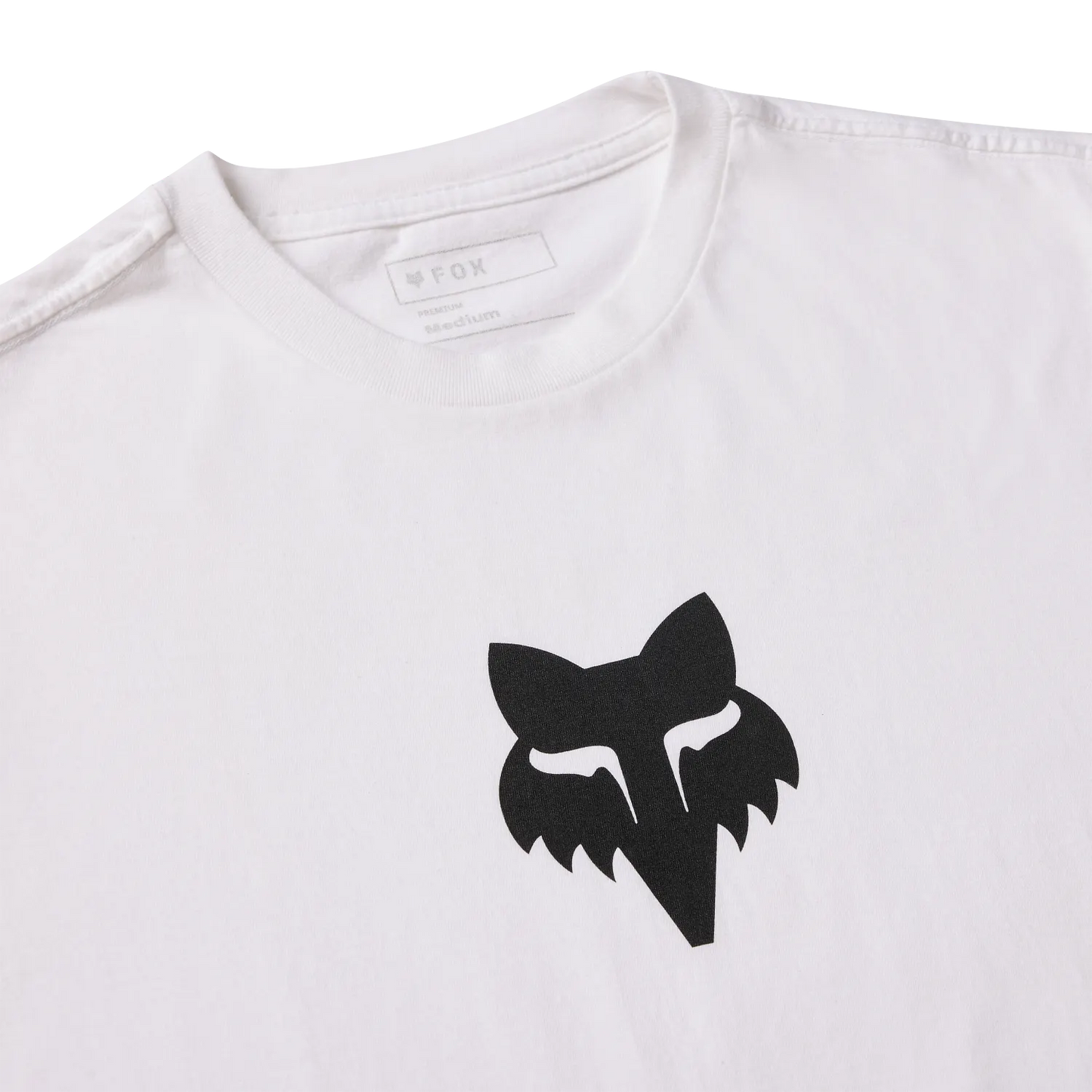 FOX HEAD 195 Camiseta ORIGINAL Manga Corta Blanco Optico