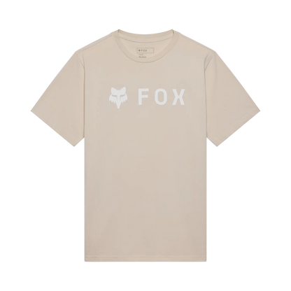 Camiseta FOX ABSOLUTE 195 ORIGINAL Mangas Cortas Beige Chalk