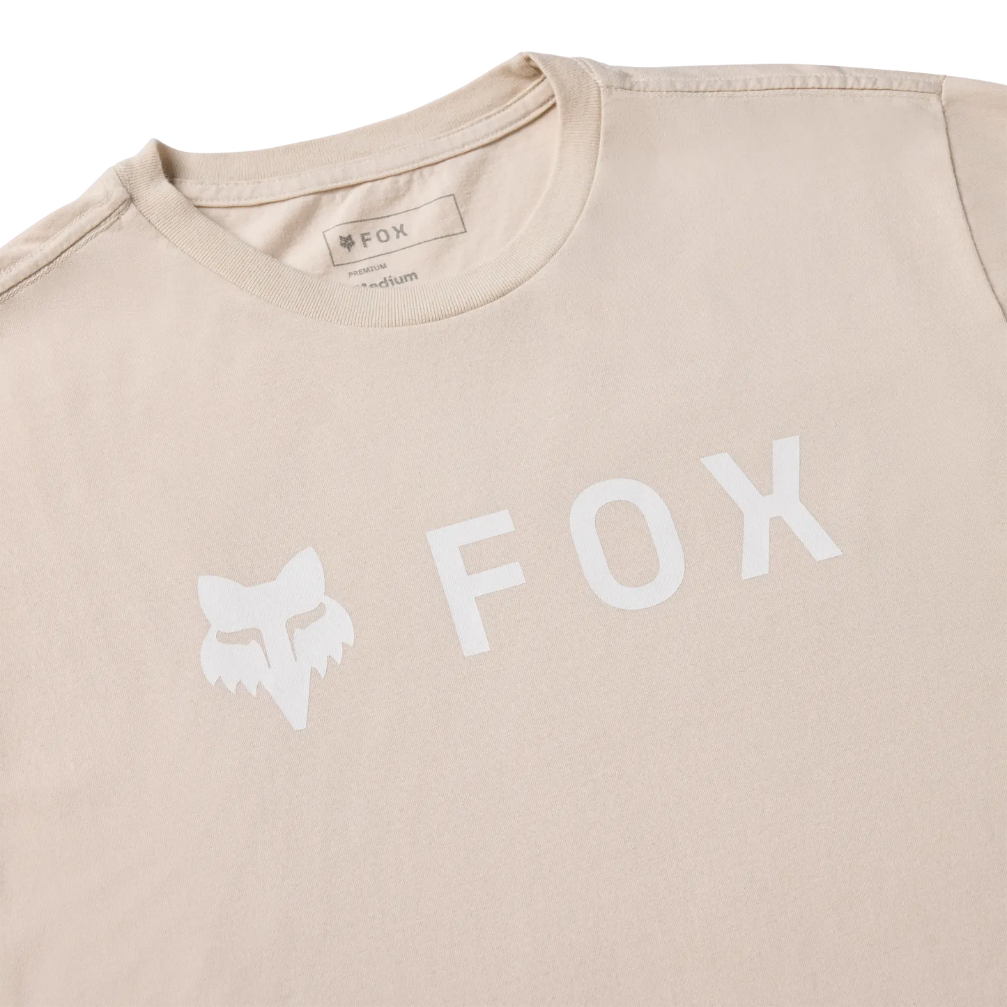 FOX ABSOLUTE 195 ORIGINAL Camiseta Manga Corta Beige Tiza
