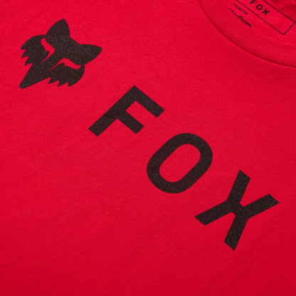 T-Shirt FOX ABSOLUTE 195 ORIGINAL Mangas Cortas Rojo Llama
