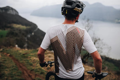 Maillot MAVIC CROSSTRAIL Mangas Cortas Blanco