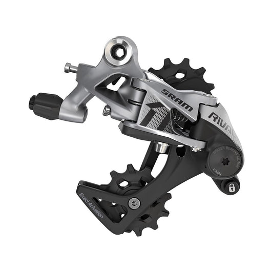 Cambio trasero SRAM RIVAL 1 de 11 velocidades con caja media – vista del producto sobre fondo blanco