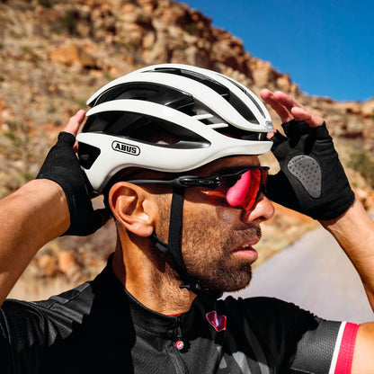 Casco de Carretera ABUS AIRBREAKER Blanco