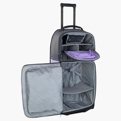 Bolsa de viaje EVOC WORLD TRAVELLER 125 L Negro/Morado