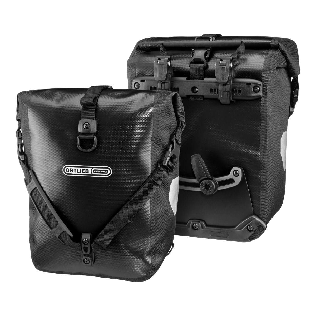 Par de maletas ORTLIEB SPORT ROLLER 25 L Negro