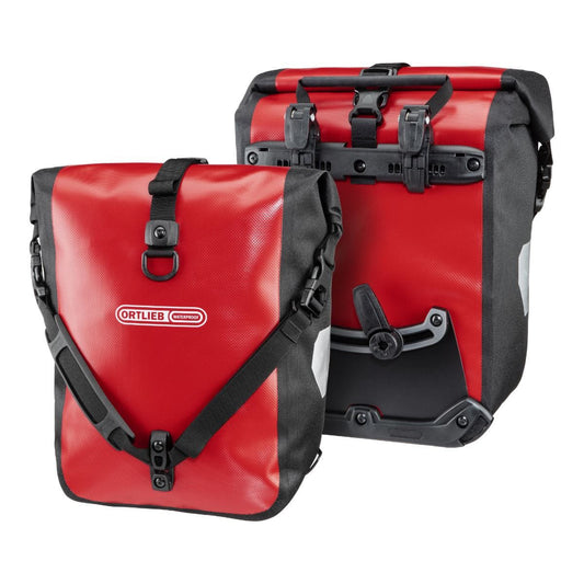 Par de maletas ORTLIEB SPORT ROLLER 25 L Rojo