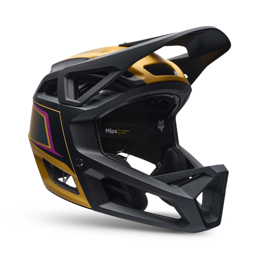 Casco MTB FOX PROFRAME RS HEATSTACK amarillo