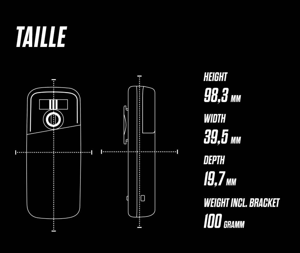 Luz trasera SIGMA RECO 81 LINK