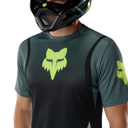 Maillot FOX RANGER FOUNDRY Manga Corta Verde Salvia