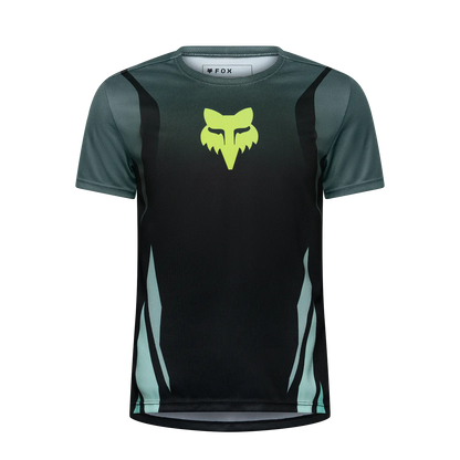 Maillot FOX RANGER FOUNDRY Junior de manga corta verde salvia