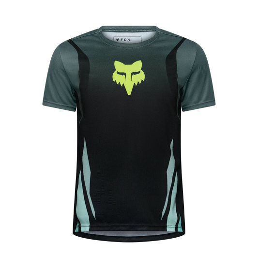 Maillot FOX RANGER FOUNDRY Junior de manga corta verde salvia