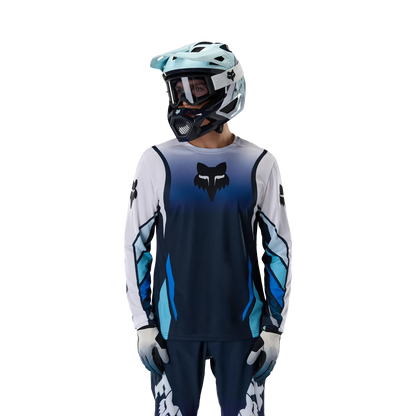 Maillot FOX RANGER FOUNDRY Manga Larga Azul