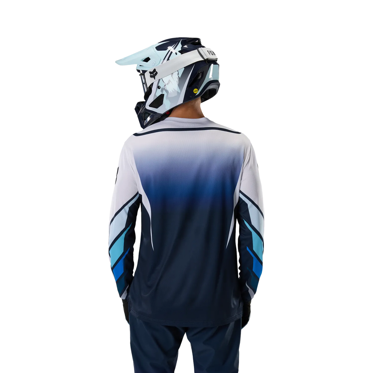 Maillot FOX RANGER FOUNDRY Manga Larga Azul