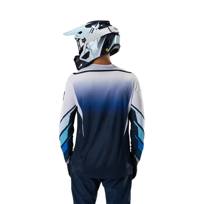 Maillot FOX RANGER FOUNDRY Manga Larga Azul
