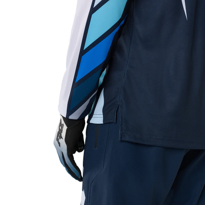 Maillot FOX RANGER FOUNDRY Manga Larga Azul