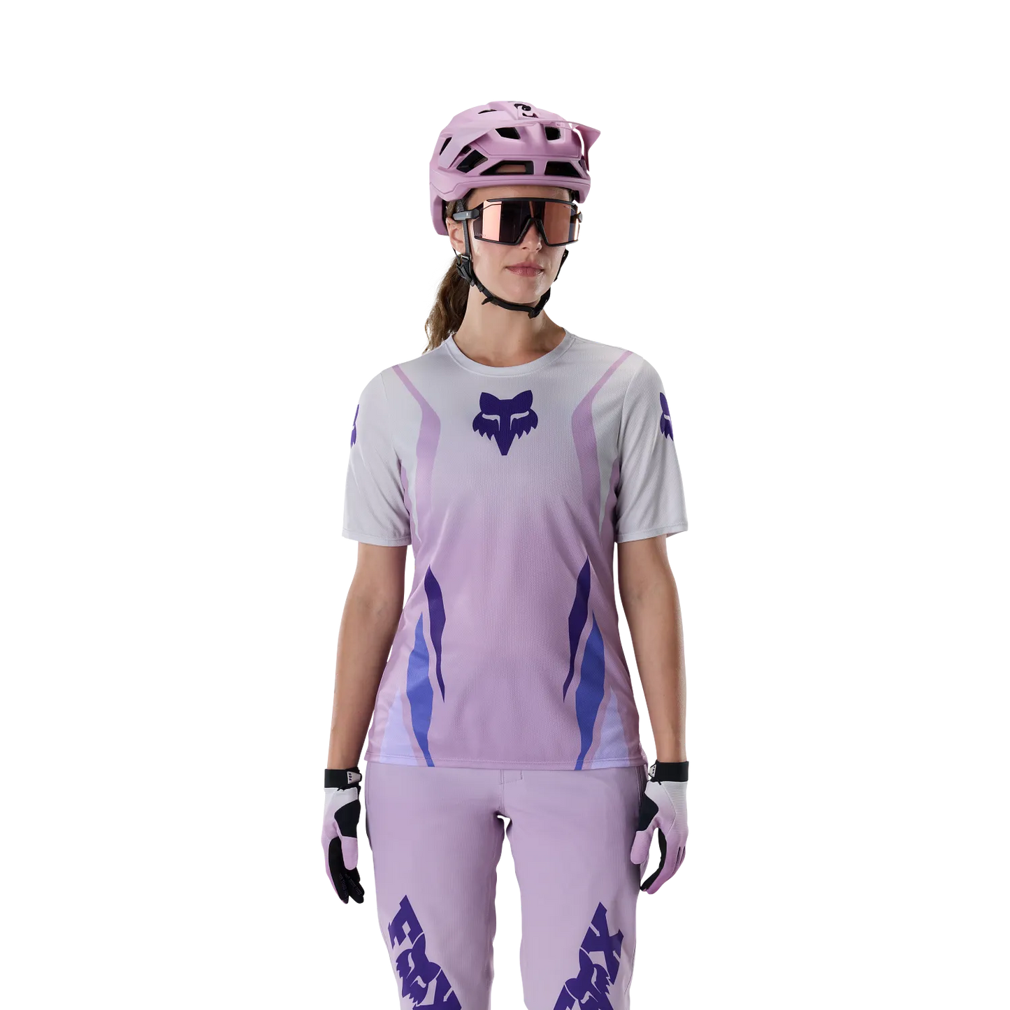 Maillot FOX RANGER FOUNDRY Mangas Cortas Mujer Lavanda