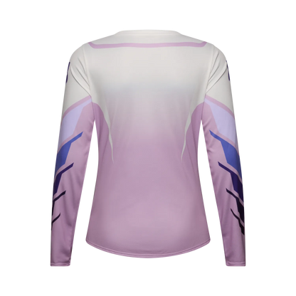 Maillot FOX RANGER FOUNDRY Mujer Manga Larga Lavanda