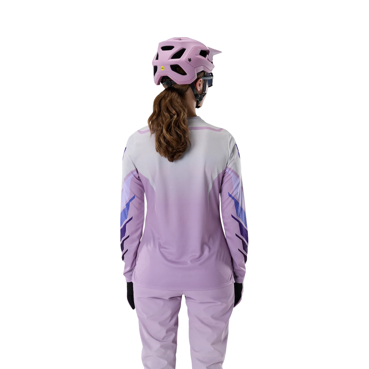 Maillot FOX RANGER FOUNDRY Mangas Largas Mujer Lavanda