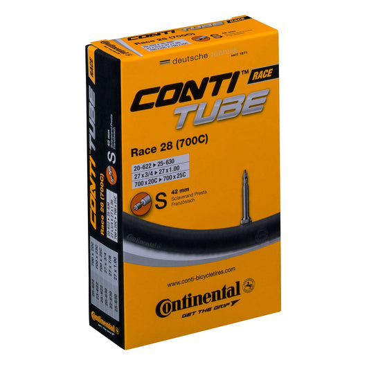 Cámara de aire CONTINENTAL RACE 700x20/25c Presta