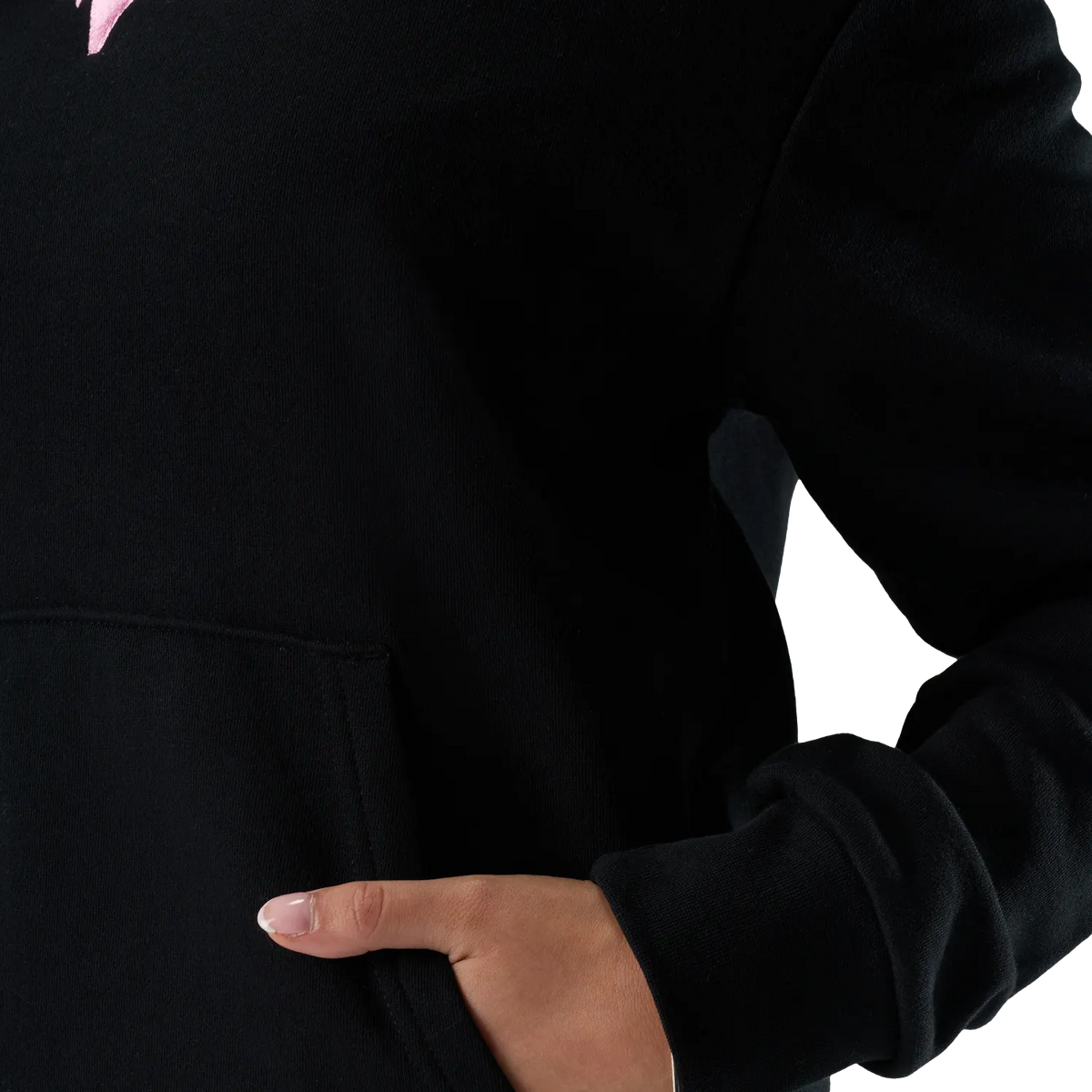 Sudadera con capucha FOX F HEAD X FLEECE para mujer negra