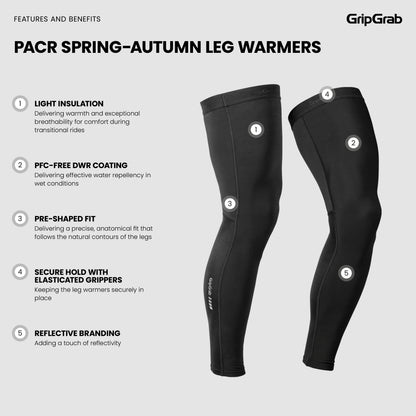 Perneras GRIPGRAB PACR Primavera-Otoño negras