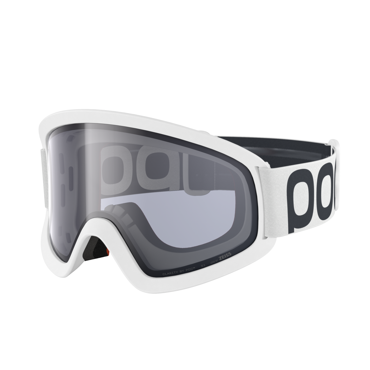 Máscara POC ORA White Clarity Screen Universal Cloudy Grey