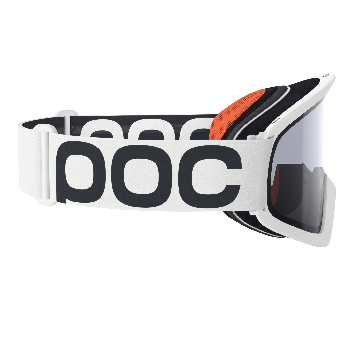Máscara POC ORA White Clarity Screen Universal Cloudy Grey