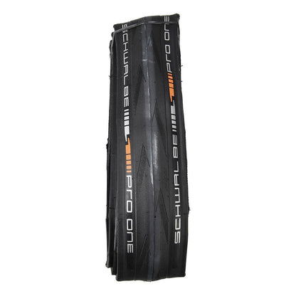Neumático SCHWALBE PRO ONE TUBE TYPE 700x23c TubeType Addix Tubetype Flexible Negro