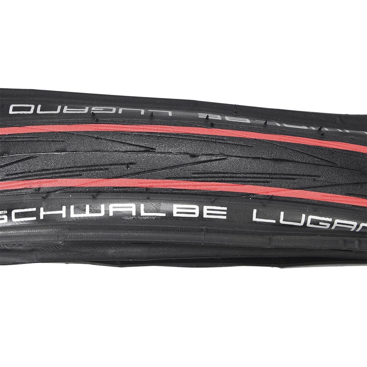 Pneu SCHWALBE LUGANO II 700x25c TubeType K-Guard Tubetype Souple Rouge