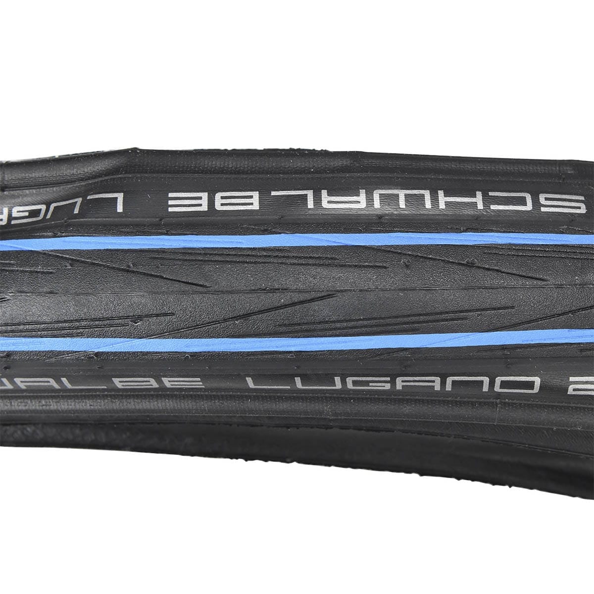 Pneu SCHWALBE LUGANO II 700x25c TubeType K-Guard Tubetype Souple Bleu