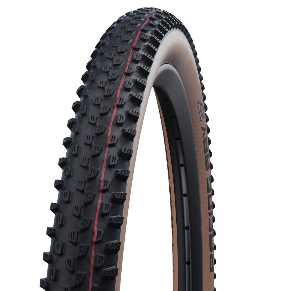 Neumático SCHWALBE RACING RAY 29x2.35 ADDIX SPEED SUPERRACE Tubeless Ready Blando Negro/Marrón