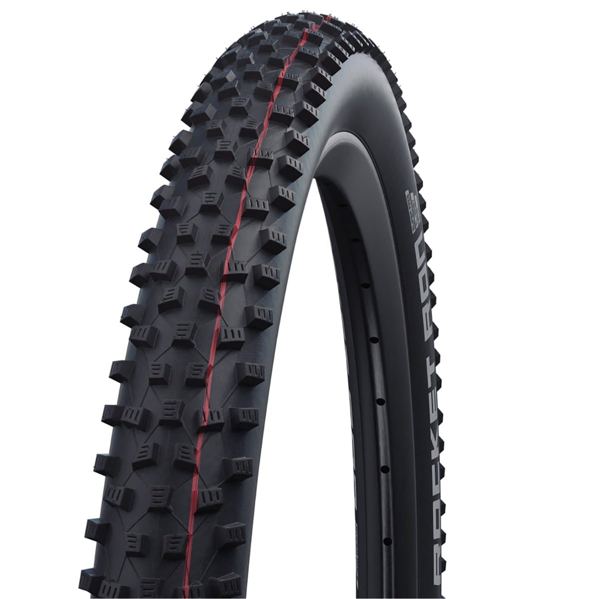 Neumático SCHWALBE ROCKET RON 27.5x2.25 ADDIX SPEED SUPERGROUND Snakeskin Tubeless Ready Flexible Negro