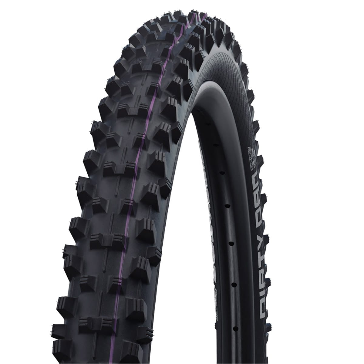 Neumático SCHWALBE DIRTY DAN 27.5x2.35 ADDIX ULTRASOFT SUPERGRAVITY Tubeless Ready Blando Negro