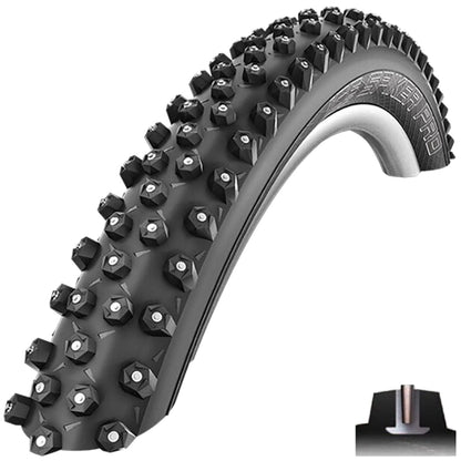 Neumático SCHWALBE ICE SPIKER 27,5x2,60 RaceGuard SnakeSkin Tubeless Flexible 11654175