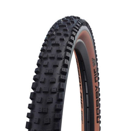 Neumático SCHWALBE NOBBY NIC 29x2.40 ADDIX PERFORMANCE Tubetype Soft Negro/Marrón